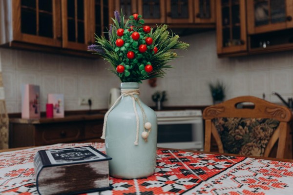 Апартаменти «На вул. Горького, 1 поверх Нового будівлі »з балконом розташовані в місті Суми в області Суми. До послуг гостей б