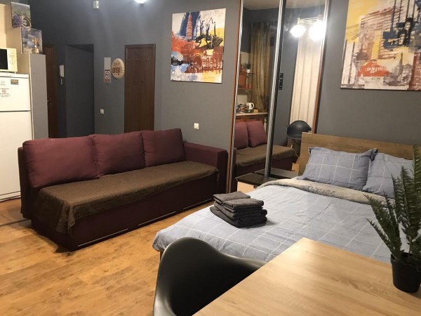 S17 NEW MODERN DESIGNER STUDIO APARTMENT IN CENTRAL KIEV, PERFECT APARTHOTEL ON MAIDAN - Sofiivs ka St, 17