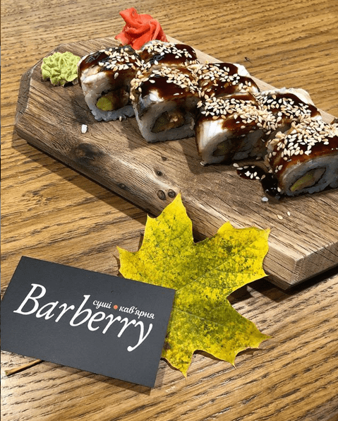 Суши в Barberry